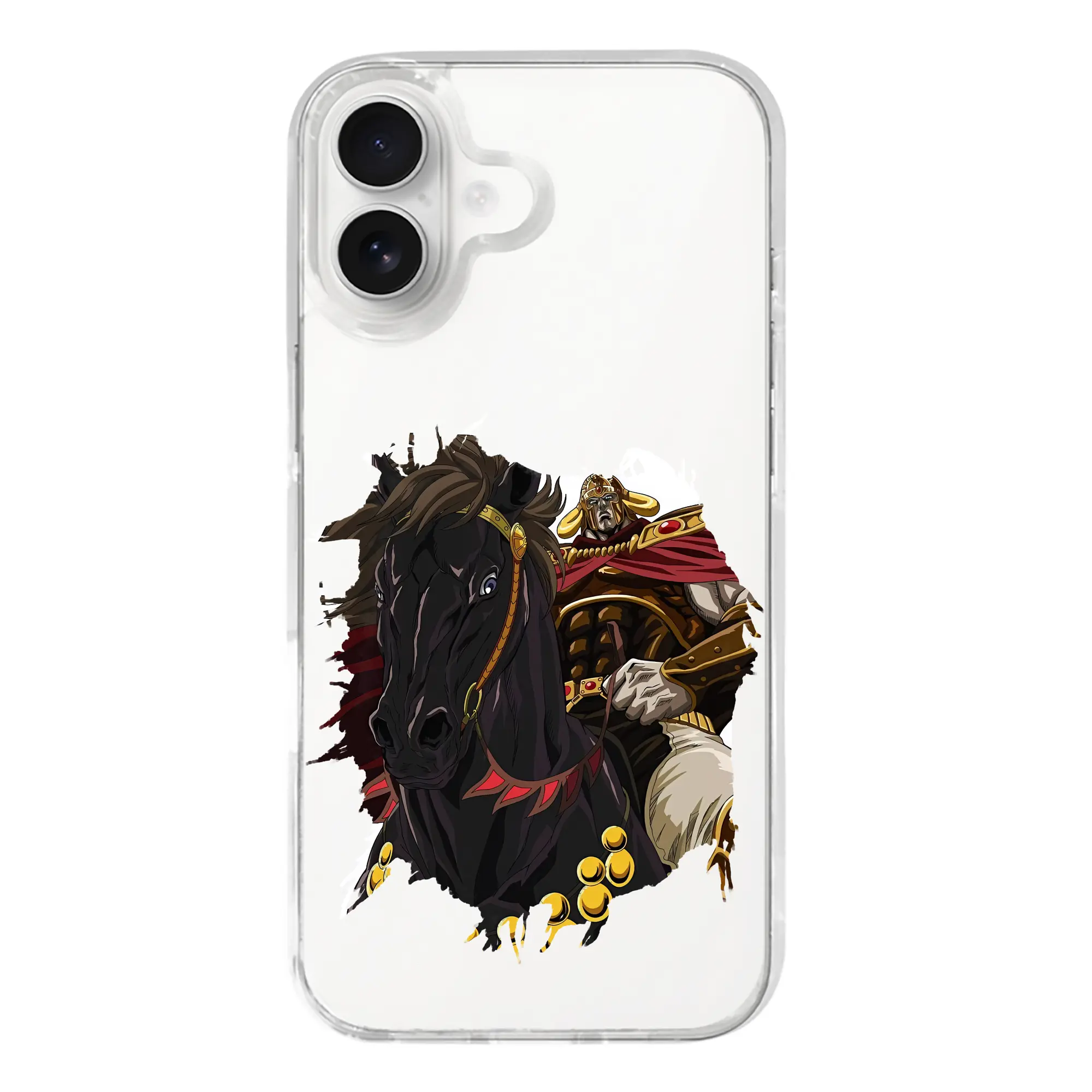 北斗の拳 グッズ,ラオウ - iPhone 17シリーズ 透明スマホケース – 薄型・耐衝撃・精密フィット保護カバー